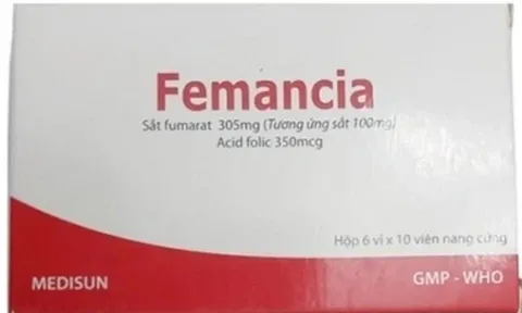 Cảnh báo: Thuốc trị thiếu máu Femancia bị thu hồi toàn quốc