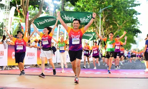 Herbalife Việt Nam đồng hành cùng giải VnExpress Marathon Nha Trang lần thứ ba liên tiếp để khuyến khích lối sống năng động