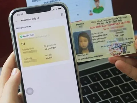 Không tích hợp giấy phép lái xe trên VneID, có bị xử phạt?