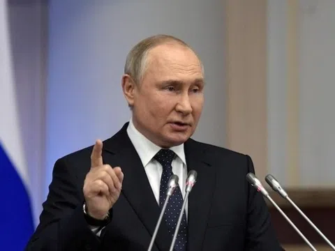 Tổng thống Putin tuyên bố đanh thép với Ukraine, sẽ đáp trả thích đáng vụ tấn công Kursk