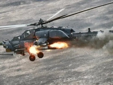 "Thợ săn đêm" Mi-28 của Nga xuất kích, nã hỏa lực xé nát đội hình xe thiết giáp Ukraine