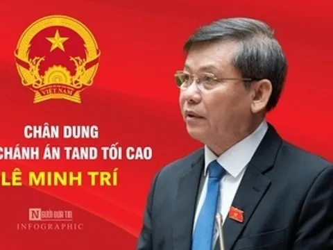 [Info] Chân dung tân Chánh án TAND tối cao Lê Minh Trí