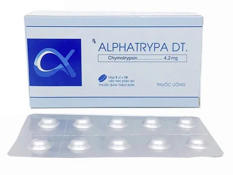 Thu hồi thuốc Alphatrypa DT không đạt tiêu chuẩn chất lượng