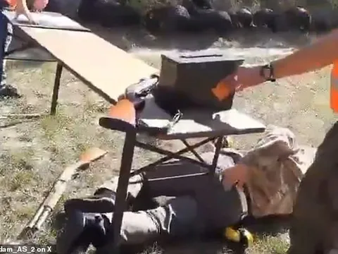 Clip: Kinh hoàng khoảnh khắc trọng tài bắn nhầm vào thí sinh ở cự ly gần