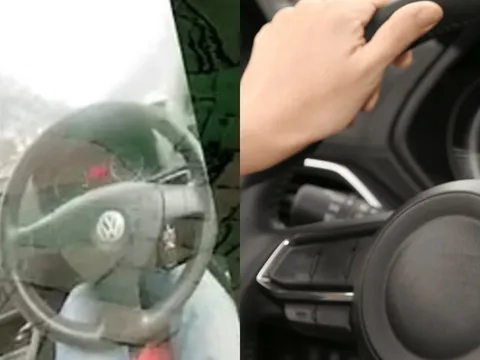Sử dụng đầu gối để điều khiển xe ô tô trong lúc quay video tự lái, thanh niên 19 tuổi gây tai nạn kinh hoàng