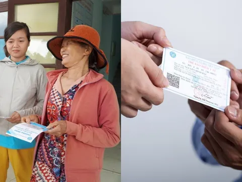 Tặng gần 200 thẻ BHYT cho các hộ gia đình gặp khó khăn