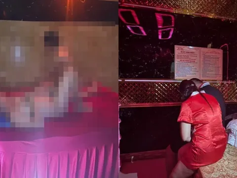 Hé lộ hiện trường vui vẻ "tới bến" trong phòng Vip cơ sở massage