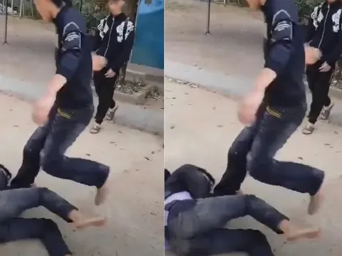 Thanh Hóa: Công an vào cuộc vụ nam sinh lớp 10 bị bạn đánh gục giữa sân trường