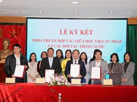 Học viện Tư pháp tổng kết, triển khai các hoạt động hợp tác trong nước