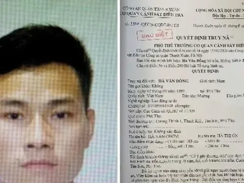 Đối tượng truy nã đặc biệt ra đầu thú sau gần 1 năm lẩn trốn