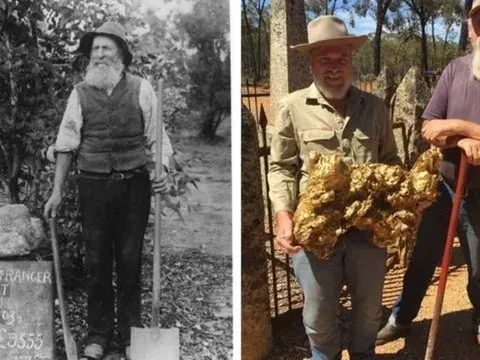 Cục vàng nặng 72kg lớn nhất thế giới được tìm thấy với những chi tiết cực bất ngờ