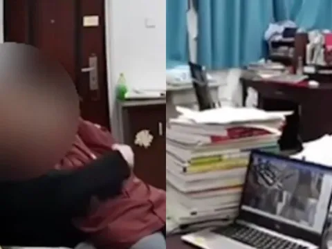 Đang điều tra clip của nhà trường ghi cảnh thầy giáo có gia đình ôm hôn nữ sinh cấp 3 tại văn phòng