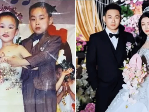 Mối lương duyên sau 2 thập kỷ của "cặp vợ chồng mẫu giáo" gây bão mạng