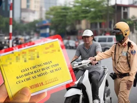 Từ 2025: Đã mua bảo hiểm xe máy mà không làm việc này vẫn bị CSGT phạt như chưa mua, cần lưu ý
