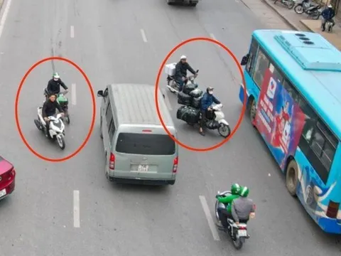Mức phạt mới nhất với xe máy đi ngược chiều từ 2025