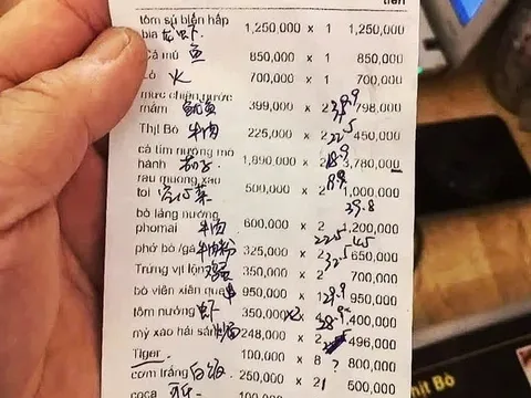 Chủ quán ở Nha Trang nói gì về những món ăn giá "chát": Cơm trắng 250.000 đồng, đĩa muống xào 500.000 đồng