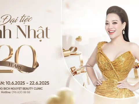 Sinh nhật vàng mừng 20 năm, Bich Nguyet Beauty Clinic giảm đến 60% tất cả các dịch vụ công nghệ cao