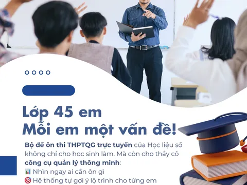 Thách thức với giáo viên khi ôn thi THPTQG và giải pháp từ Học liệu số
