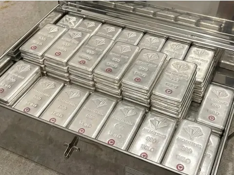 Giá bạc chiều 4/3/2026: Tăng gần 2 triệu đồng