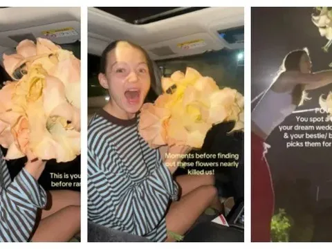 Bí mật kinh hoàng đằng sau bó hoa rực rỡ trên nóc xe: 7,8 triệu người xem đều nín thở