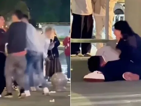 Kinh hoàng vụ đánh ghen phố đi bộ, vợ ngã ngửa khi biết danh tính "tiểu tam"