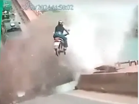 Khoảnh khắc cầu Juscelino Kubitschek sập: Camera hành trình ghi lại cảnh tượng kinh hoàng