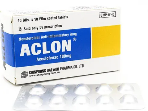 Người dân cần lưu ý: Bộ Y tế thu hồi khẩn cấp lô thuốc Aclon 100mg trên toàn quốc, vì sao?