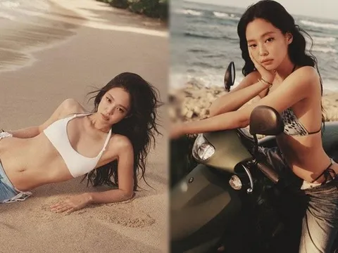 Jennie (BlackPink) làm mạng xã hội "nổ tung" khi khoe body 0% mỡ thừa với bikini tự thiết kế