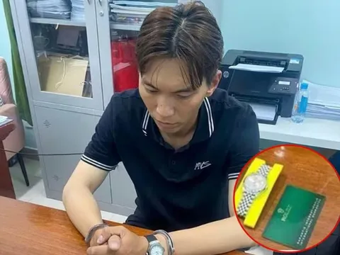 Bắt Hoàng Lê Gia Huy vì đến nhà bạn gái ăn uống, sinh hoạt rồi trộm đồng hồ Rolex