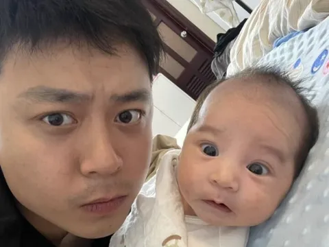 Con trai NSND Hoàng Dũng nói quý tử không giống mình, khán giả nhận xét: "Nhìn y chang Người phán xử"