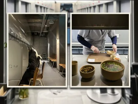 Không muốn nói chuyện với ai khi đi ăn, nhiều người chấp nhận xếp hàng cả chục tiếng đồng hồ chỉ để được ngồi một mình trong không gian kín