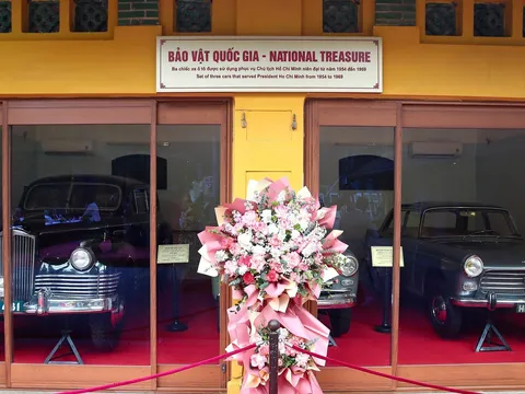 Công nhận xe ô tô phục vụ Chủ tịch Hồ Chí Minh là Bảo vật quốc gia