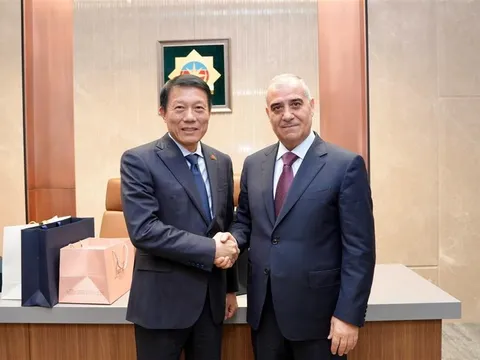 Việt Nam, Azerbaijan thúc đẩy hợp tác phòng, chống tội phạm