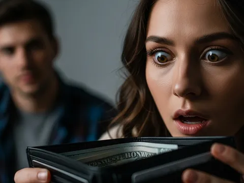 Bạn trai Việt kiều đưa ví cho tiêu thoải mái, cô gái mở ra thì “ngã ngửa” vì số tiền bên trong