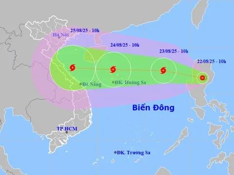 Bão số 5 có thể gây mưa lớn vượt lịch sử, hoàn lưu bao trùm từ Nghệ An đến Quảng Trị