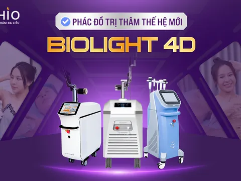 Phác đồ Bio Light 4D trong hỗ trợ điều trị thâm da tại Việt Nam