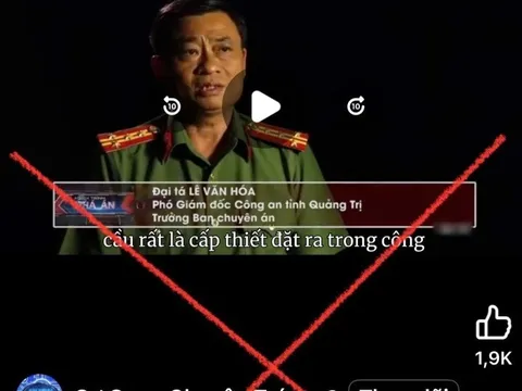 Quảng Trị: Giả danh Phó giám đốc Công an tỉnh để lừa đảo “Hỗ trợ lấy lại tiền bị lừa”