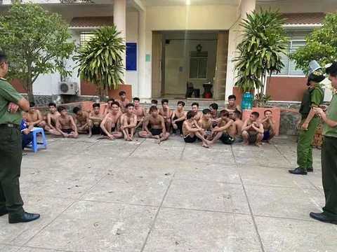 Tạm giữ 14 người trong số 314 học viên vừa trở lại cơ sở cai nghiện tại An Giang