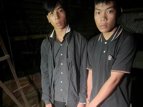 Bắt Trần Minh Tiến (SN 2007) và Lê Vũ Bảo (SN 2002)