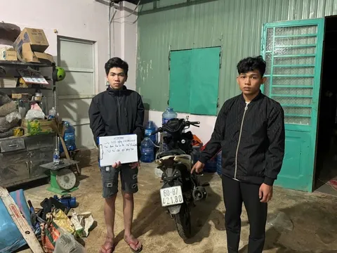 Lâm Đồng: Truy bắt nhanh hai thiếu niên 16 tuổi trộm cắp xe máy