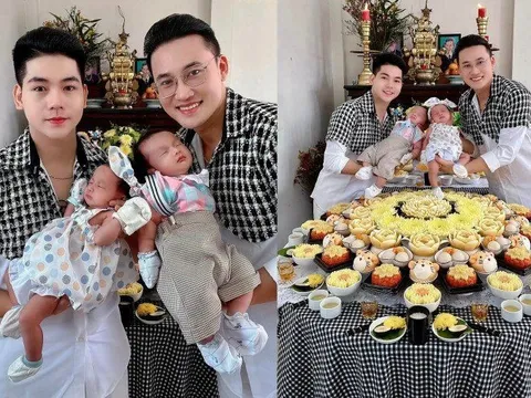 Cặp song sinh hot nhất miền Tây đến tuổi đi mẫu giáo, Hà Trí Quang - Thanh Đoàn cho học trường quốc tế