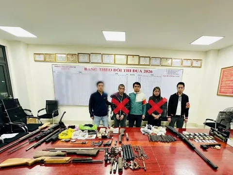 Bắt một cựu vận động viên bắn súng, mắt xích quan trọng trong đường dây buôn bán vũ khí lớn