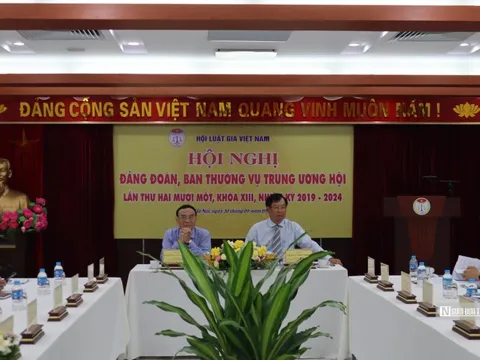 Hội nghị Đảng đoàn, Ban Thường vụ Trung ương Hội Luật gia Việt Nam lần thứ 21