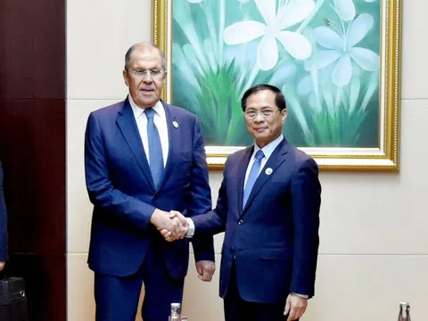 Ngoại trưởng Sergei Lavrov: Nga coi Việt Nam là đối tác ưu tiên trong khu vực