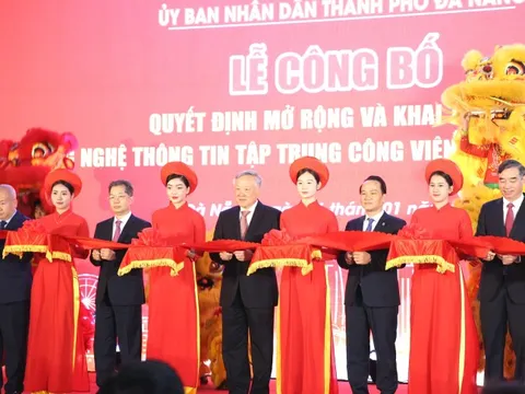 Công bố Quyết định mở rộng và khai trương Khu công nghệ thông tin tập trung Công viên phần mềm Đà Nẵng số 2