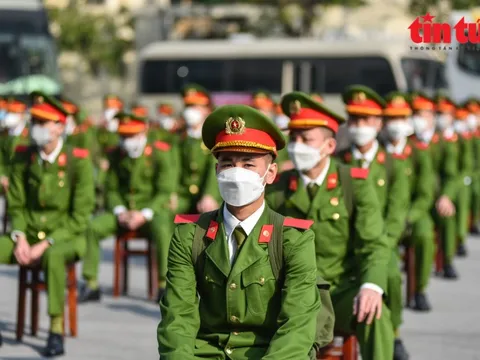 Chất lượng tuyển quân Công an nhân dân nghĩa vụ tiếp tục được nâng lên