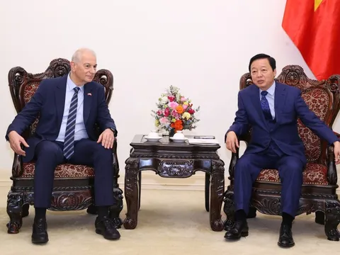 Phó Thủ tướng Trần Hồng Hà tiếp Tổng thầu thi công ‘trái tim’ sân bay Long Thành