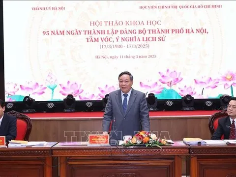 95 năm bồi đắp, phát huy truyền thống Thủ đô văn hiến, anh hùng
