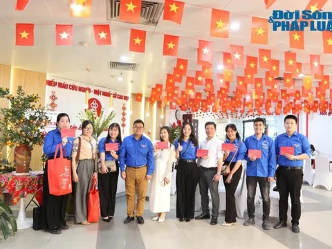 Cán bộ, đoàn viên Hội Luật gia Việt Nam tham gia hiến máu tình nguyện