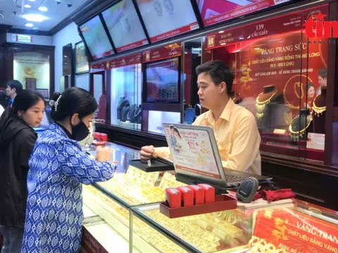 Giá vàng sáng 31/3 đồng loạt tăng mạnh, vượt 101 triệu đồng/lượng
